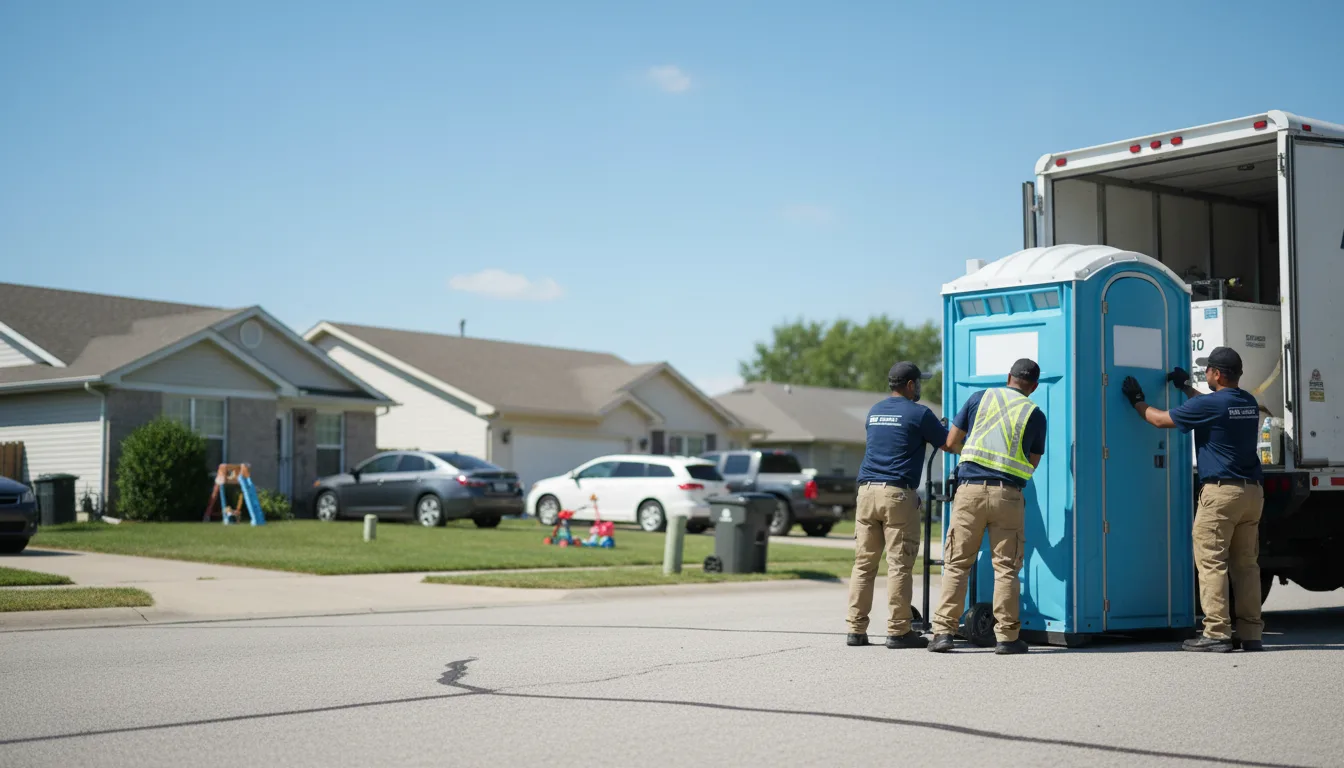 Standard Porta Potty Rentals in Columbus, IN near me